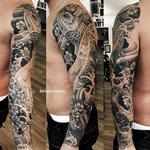 Tattoos - Koi and Sakura Sleeve - 132624